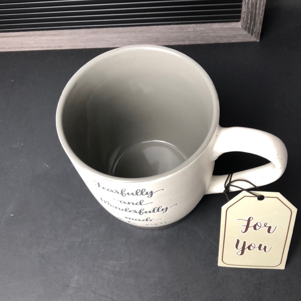 Fearfully and wonderfully made mug NEW - Picture 4 of 8